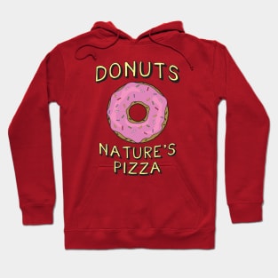 Donuts, Nature's Pizza Hoodie